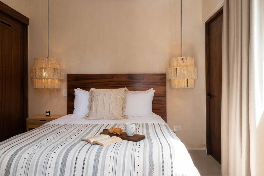 شقة Lujoso Departamento Boho-Chic Con Alberca Privada تولوم المظهر الخارجي الصورة